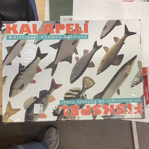 Kalapeli - muistipeli Suomen kaloista